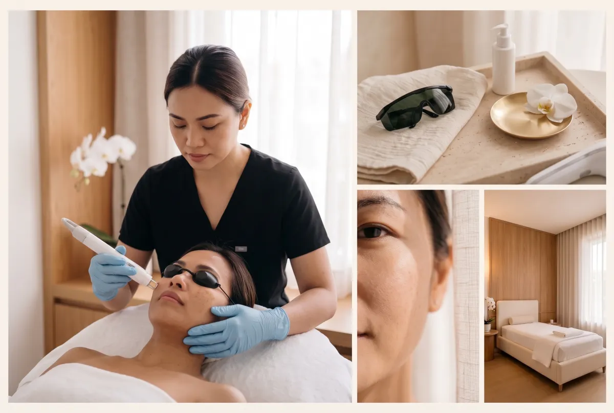 Pico laser for melasma at ICONIQUE inside The Peninsula Manila, Makati