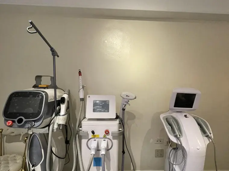 Laser devices used at the Makati branch